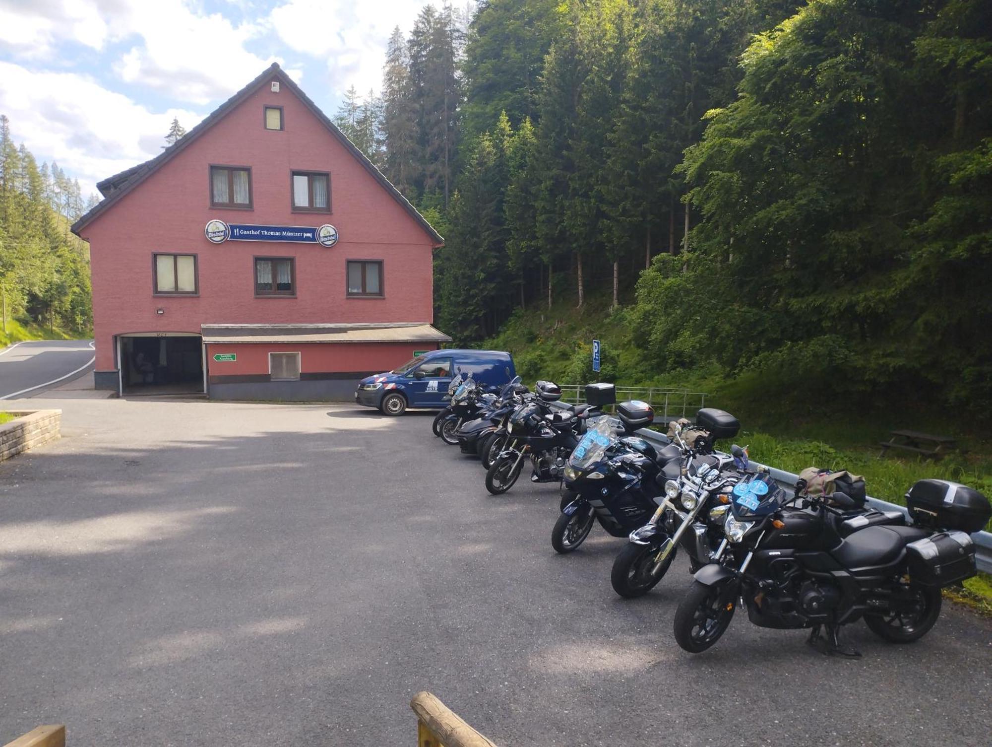 Gasthof Thomas Muentzer Steinheid Eksteriør bilde